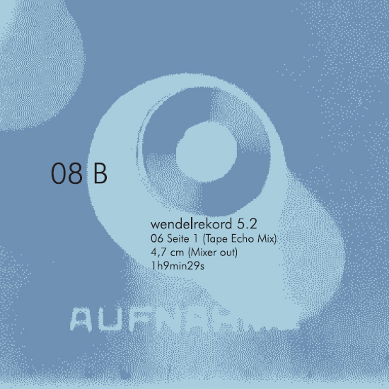 2024-03-12 wendelrekords V.II (unfinished sense of time Tape Mix und Tape Echo Mix) (10 Vinyl)